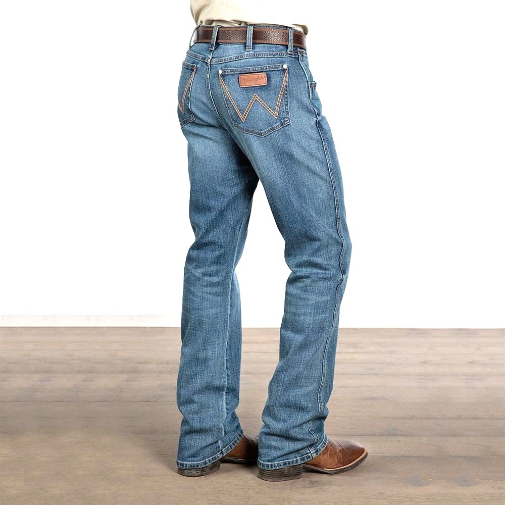 Wrangler Retro Relaxed Bootcut Hanford Jeans Men 34X34 Western Cowboy Rodeo NEW